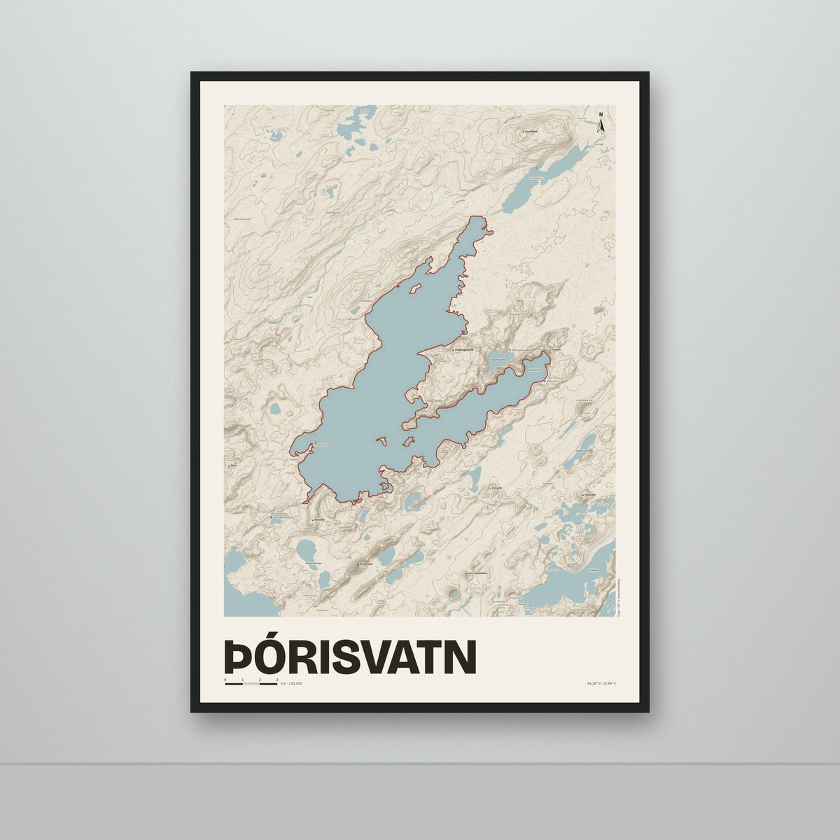 Þórisvatn – Sandur, rauður