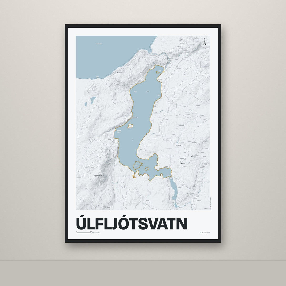 Úlfljótsvatn – Ljóst, okkurgulur