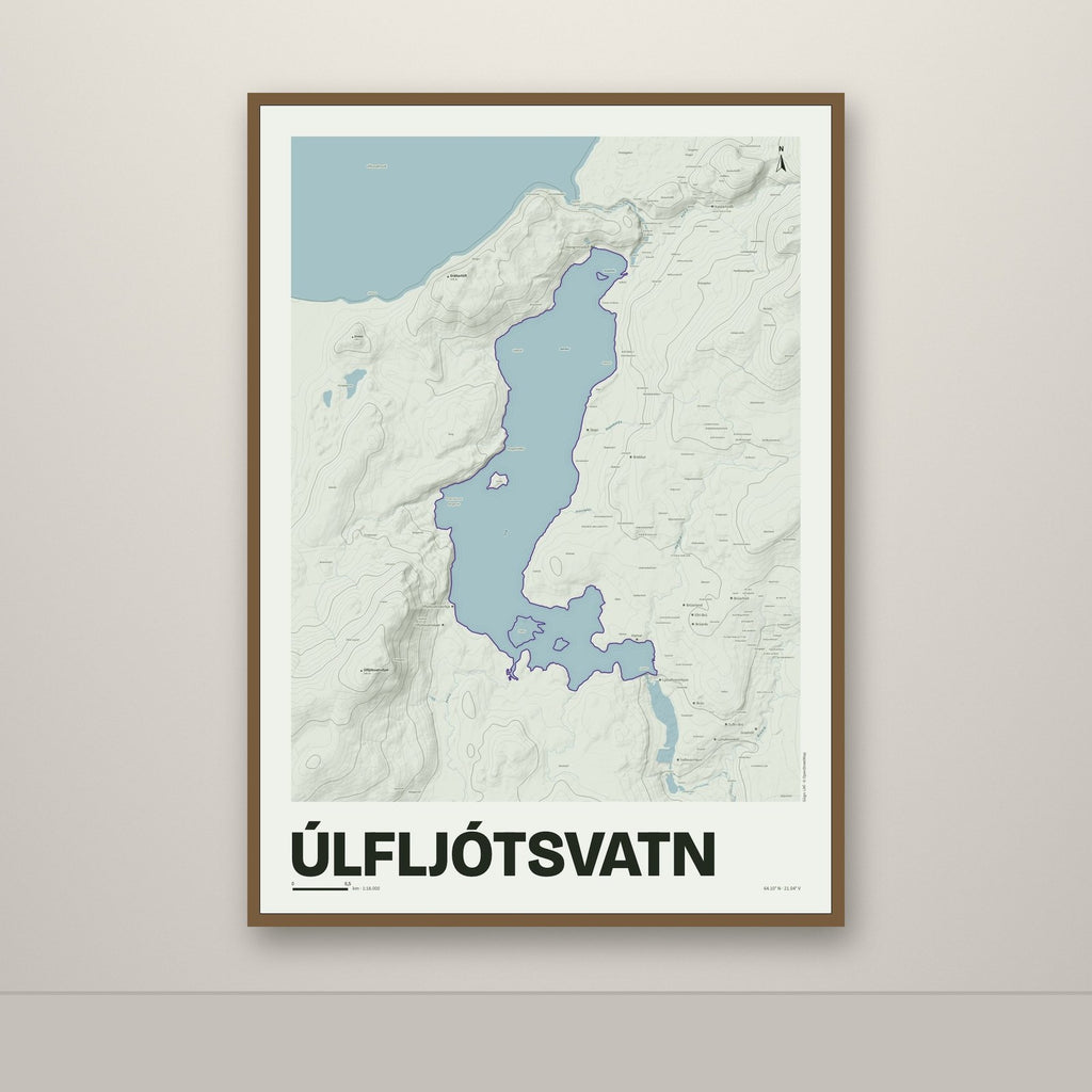 Úlfljótsvatn – Mosi, lúpínufjólublár
