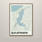 Úlfljótsvatn – Mosi, lúpínufjólublár
