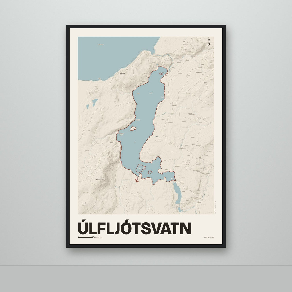 Úlfljótsvatn – Sandur, rauður