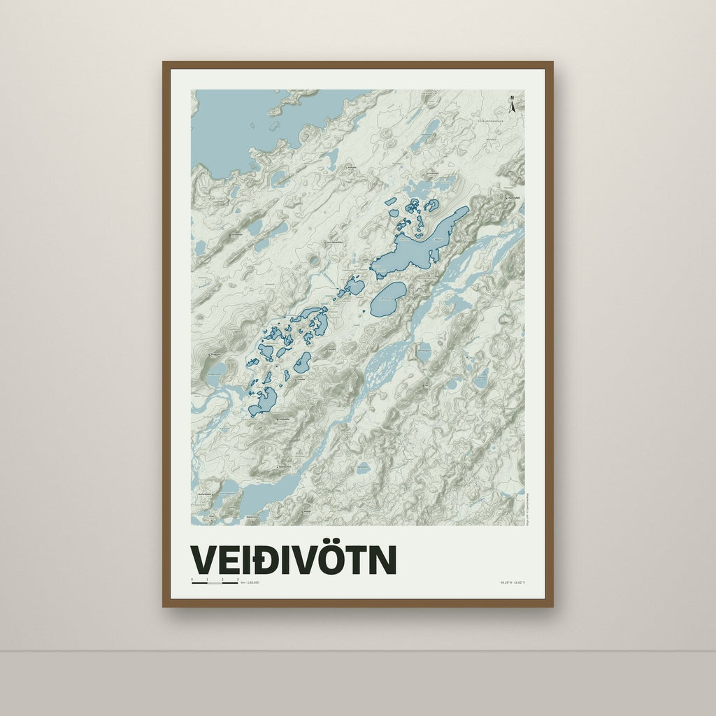 Veiðivötn – Mosi, blár