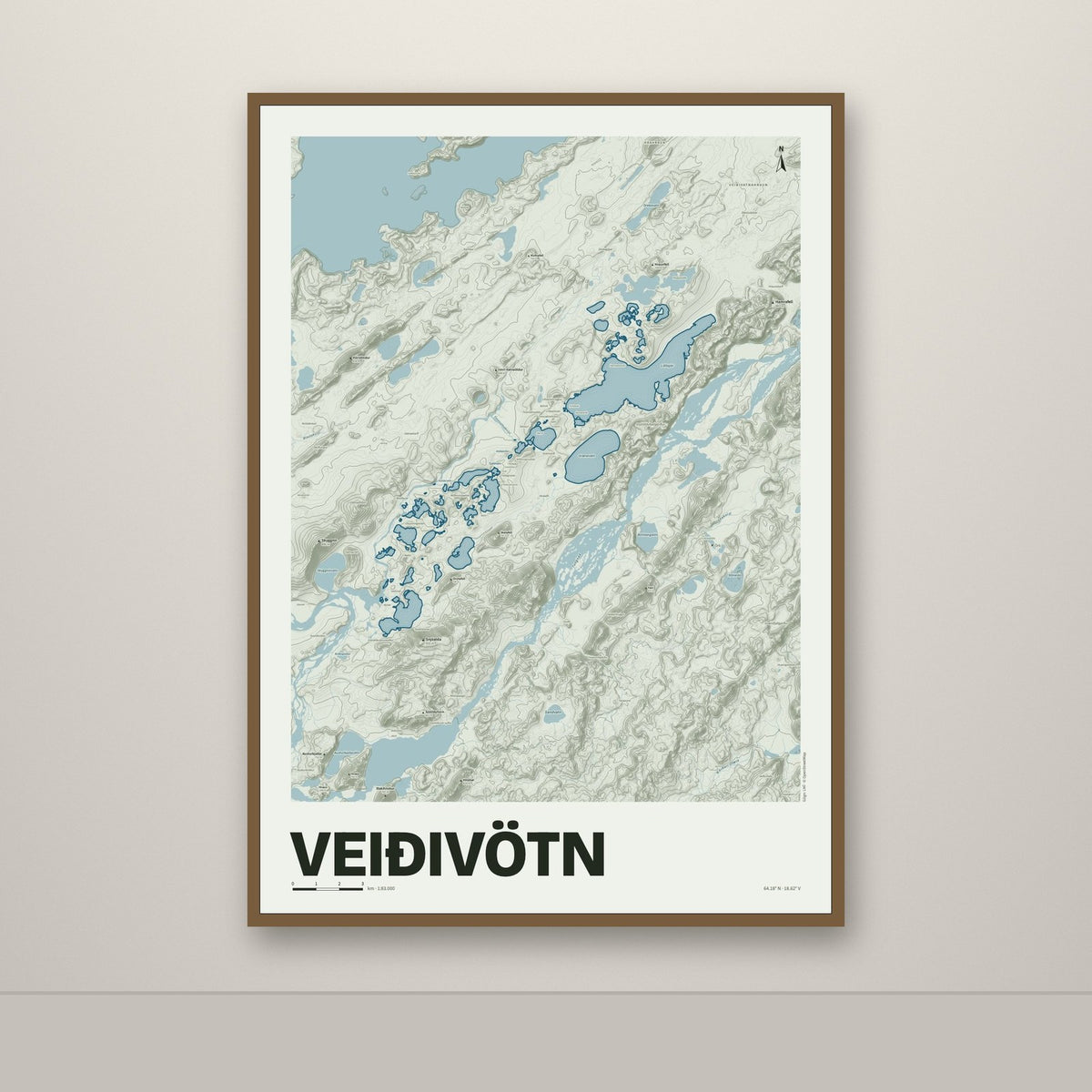 Veiðivötn – Mosi, blár