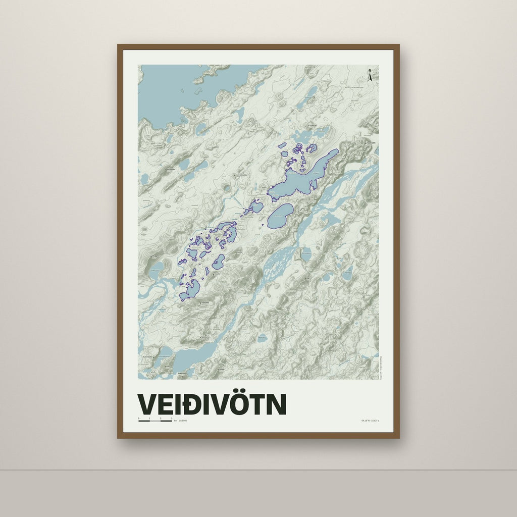 Veiðivötn – Mosi, lúpínufjólublár