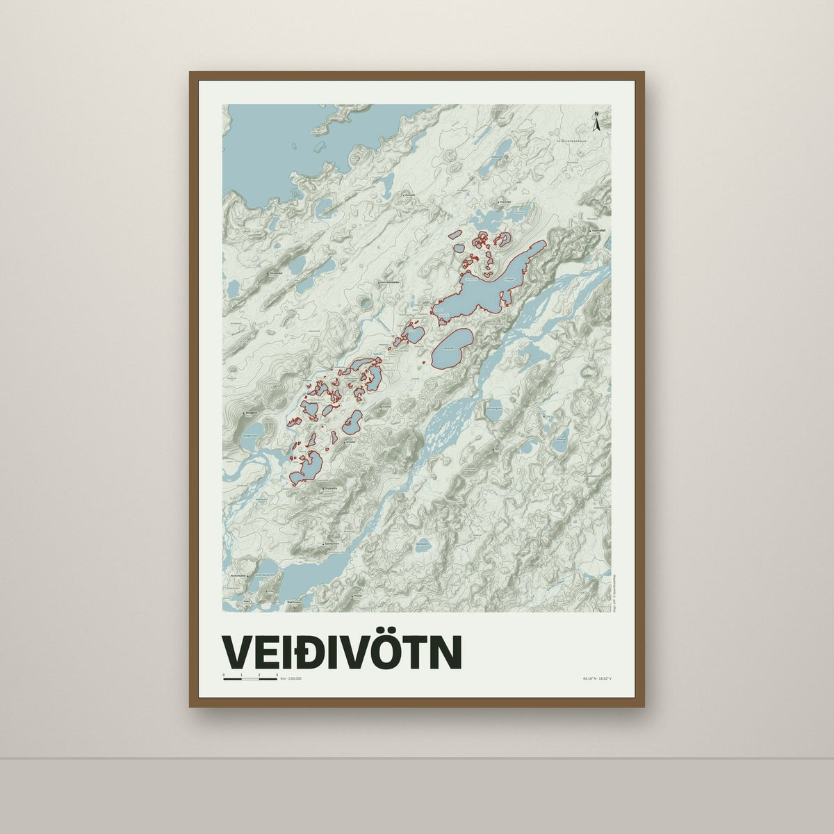 Veiðivötn – Mosi, rauður