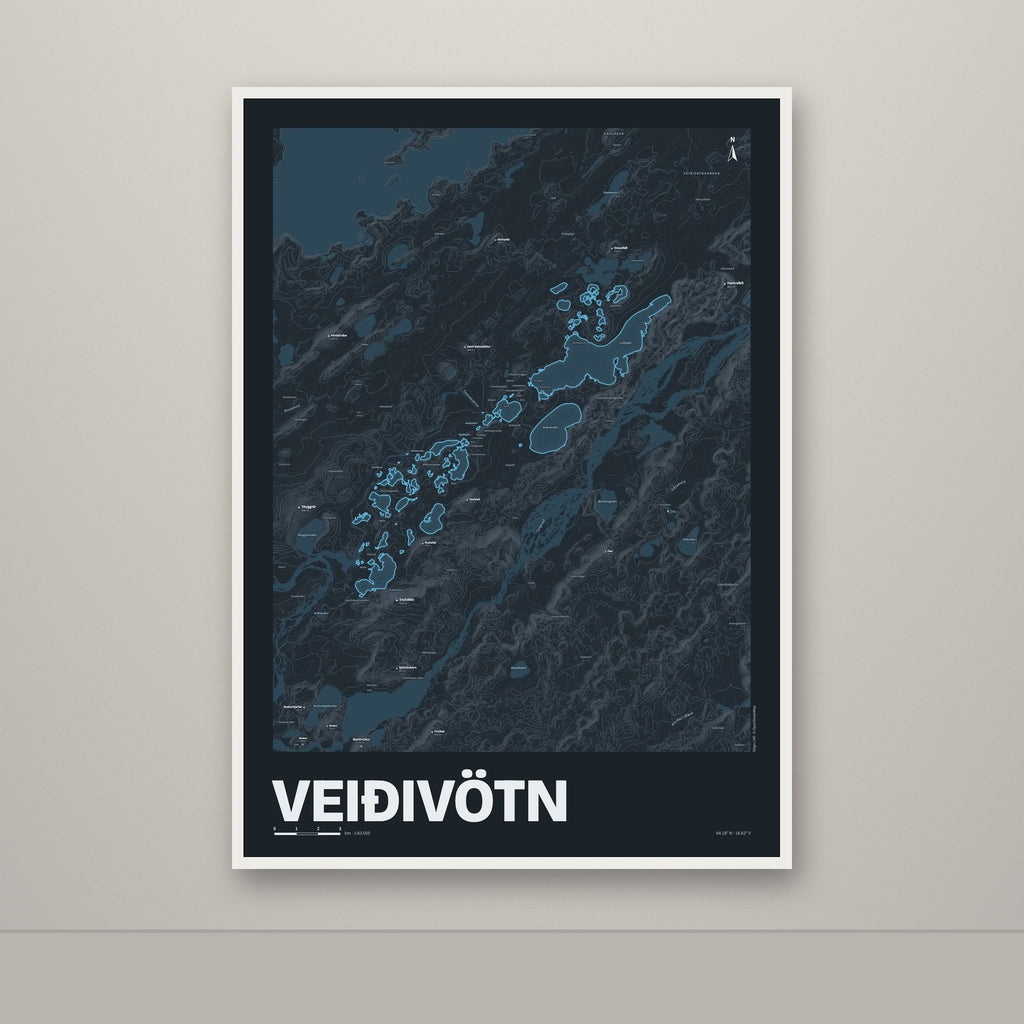 Veiðivötn – Nótt, blár