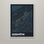 Veiðivötn – Nótt, okkurgulur