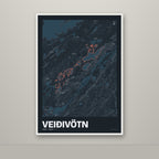 Veiðivötn – Nótt, rauður