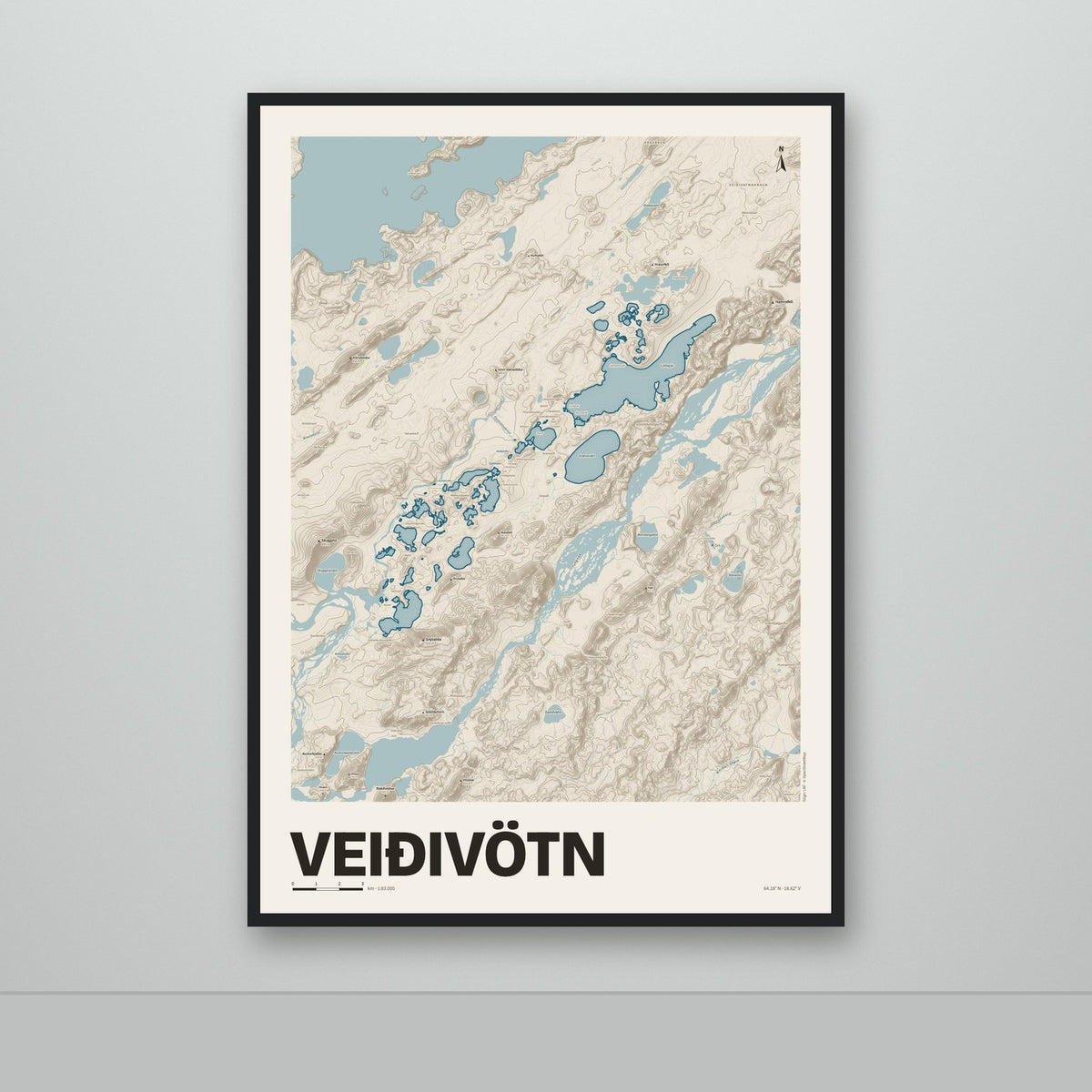 Veiðivötn – Sandur, blár