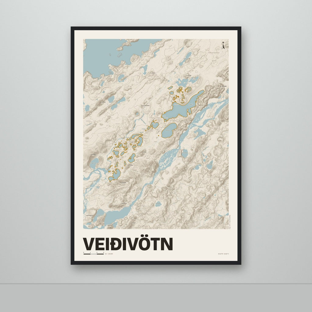 Veiðivötn – Sandur, okkurgulur