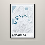 Andakílsá – Ljóst, blár