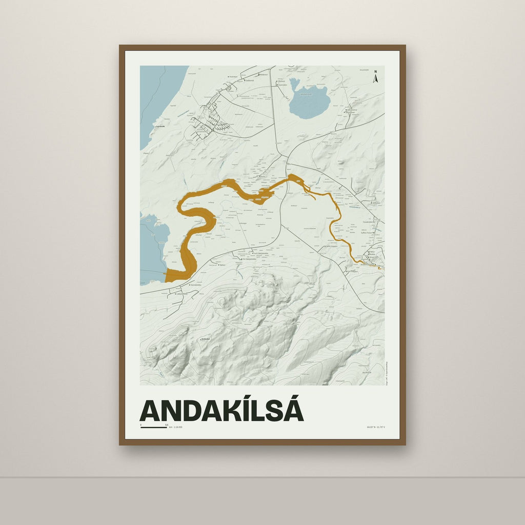 Andakílsá – Mosi, okkurgulur