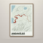 Andakílsá – Mosi, rauður