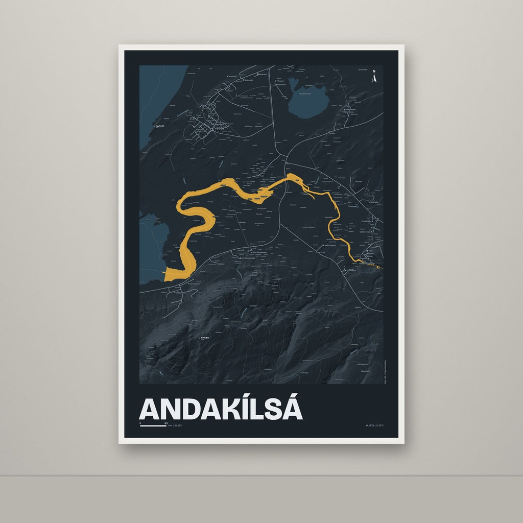 Andakílsá – Nótt, okkurgulur