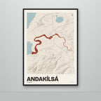 Andakílsá – Sandur, rauður