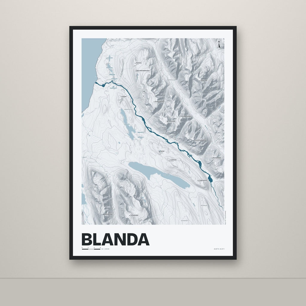 Blanda – Ljóst, blár
