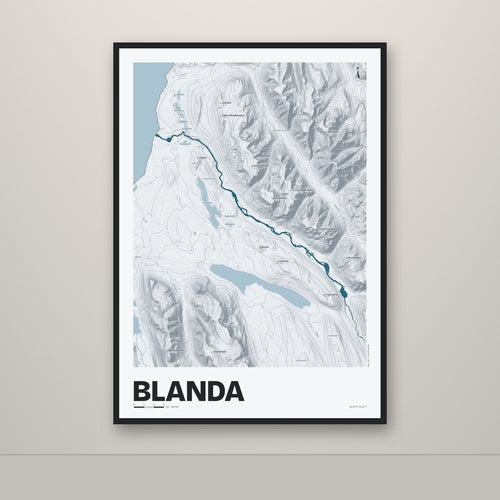 Blanda – Ljóst, blár