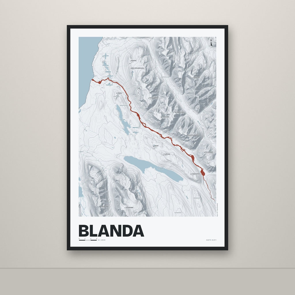 Blanda – Ljóst, rauður