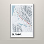 Blanda – Ljóst, rauður