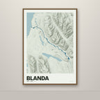Blanda – Mosi, blár