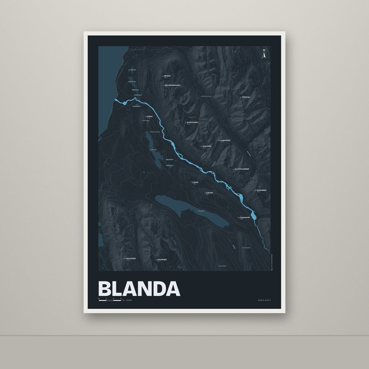 Blanda – Nótt, blár