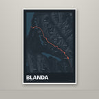 Blanda – Nótt, rauður