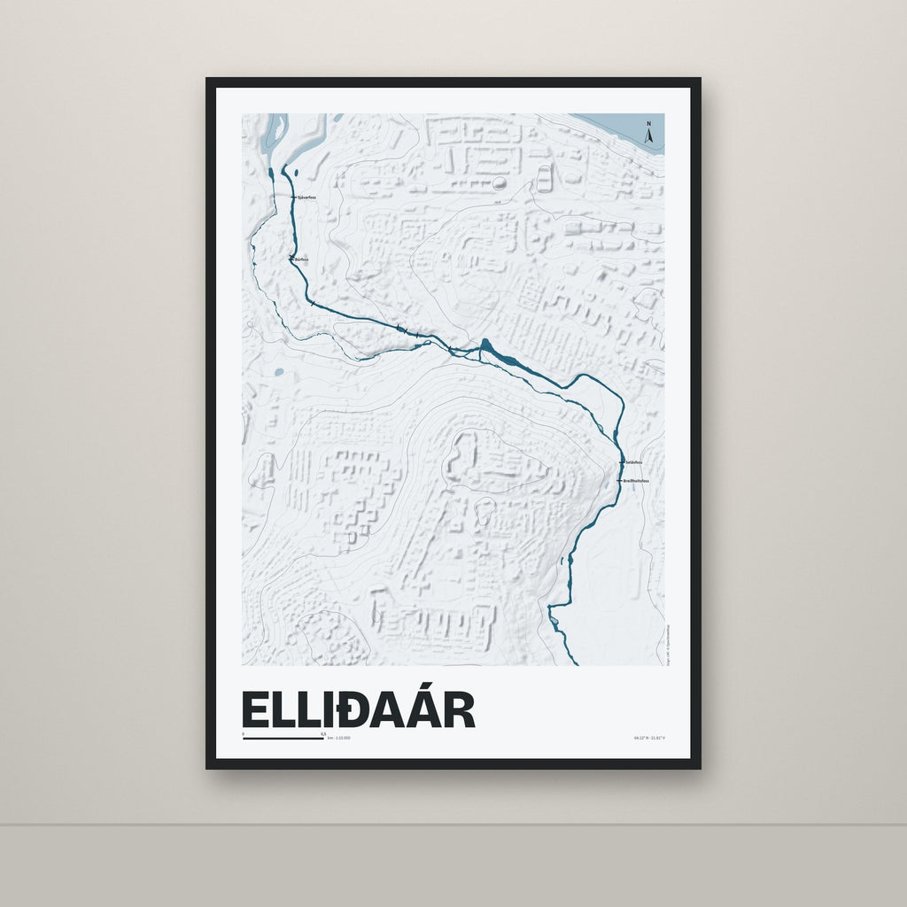 Elliðaár – Ljóst, blár