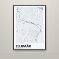 Elliðaár – Ljóst, blár