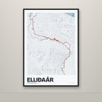 Elliðaár – Ljóst, rauður