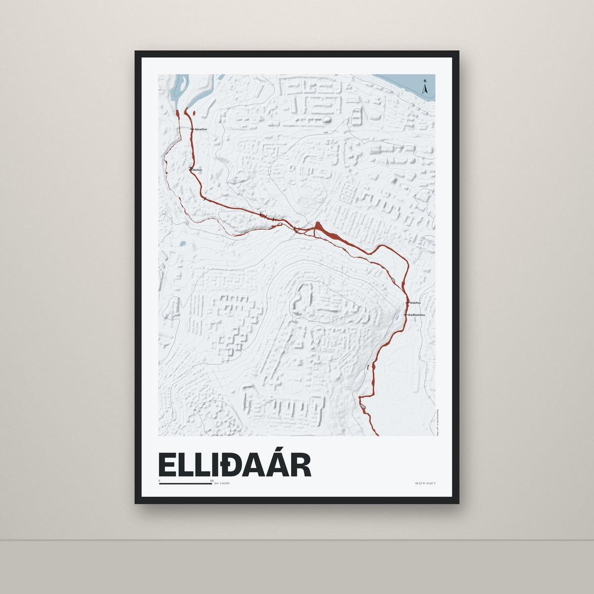 Elliðaár – Ljóst, rauður