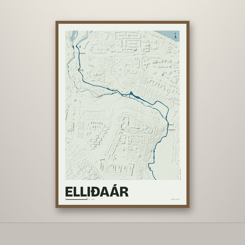 Elliðaár – Mosi, blár