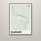 Elliðaár – Mosi, blár