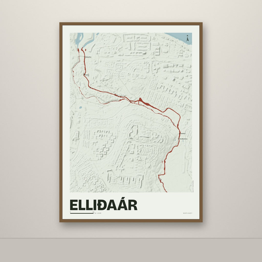 Elliðaár – Mosi, rauður