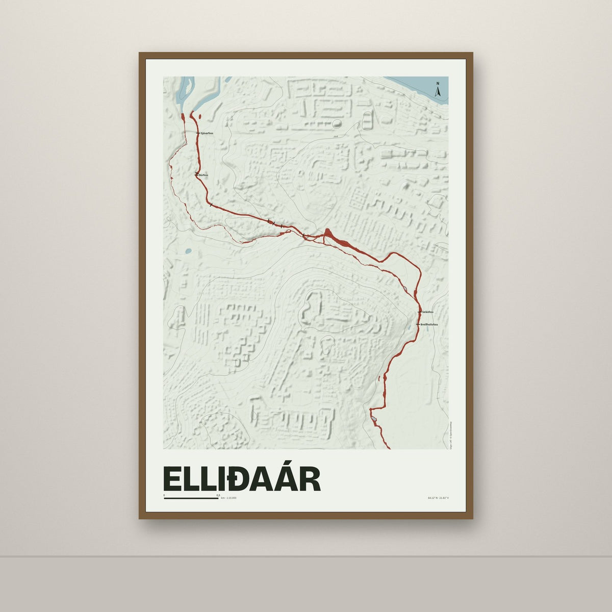 Elliðaár – Mosi, rauður