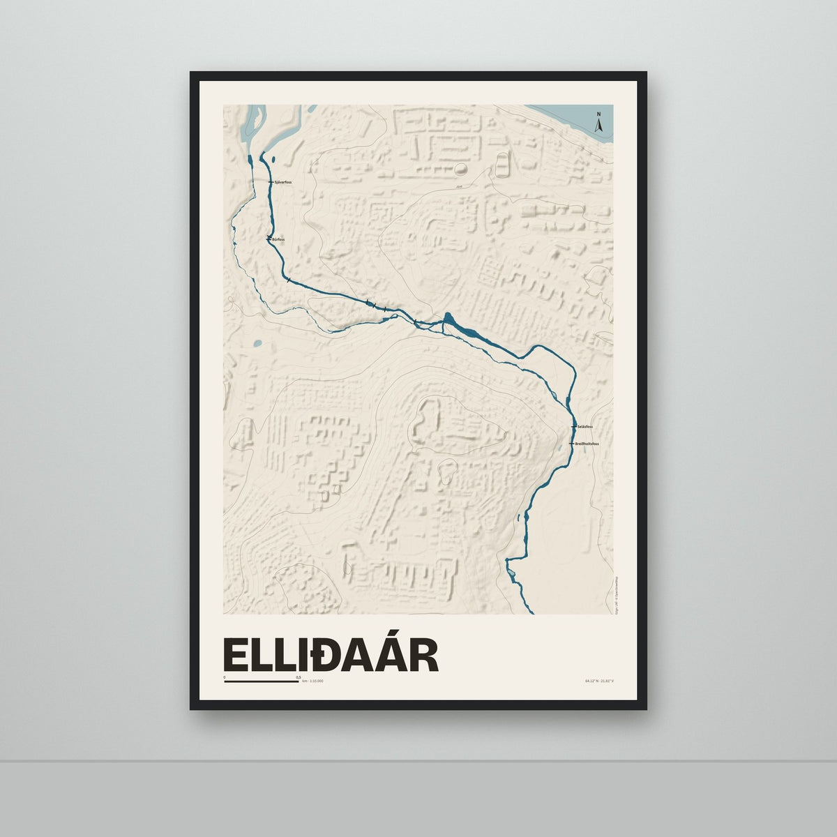 Elliðaár – Sandur, blár