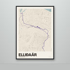Elliðaár – Sandur, lúpínufjólublár