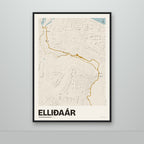 Elliðaár – Sandur, okkurgulur