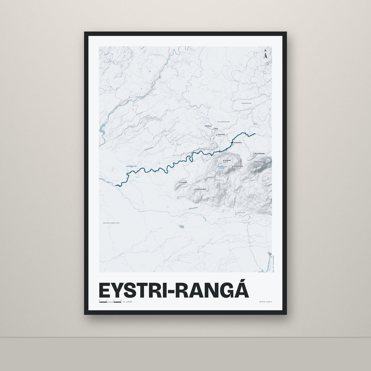 Eystri-Rangá – Ljóst, blár