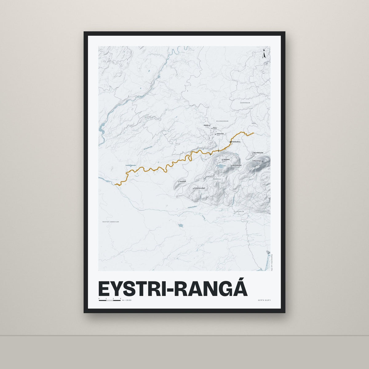 Eystri-Rangá – Ljóst, okkurgulur