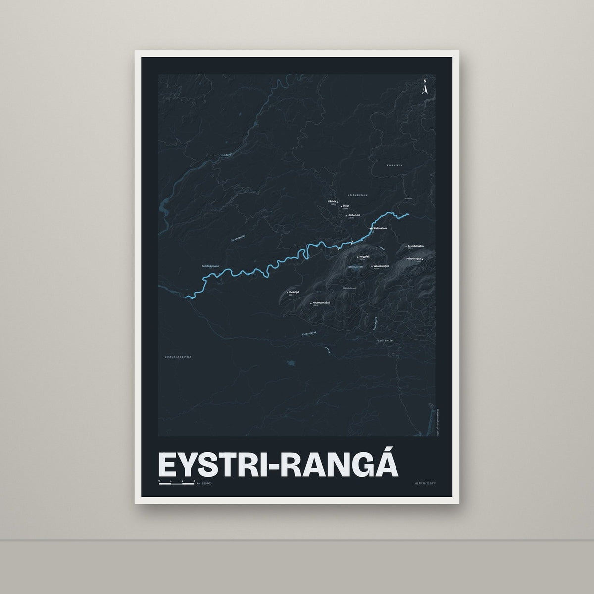 Eystri-Rangá – Nótt, blár