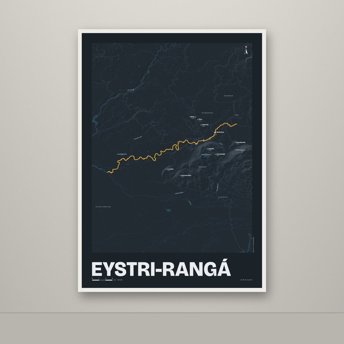 Eystri-Rangá – Nótt, okkurgulur