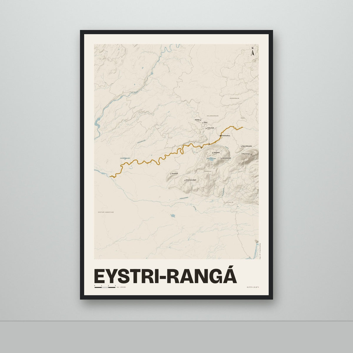 Eystri-Rangá – Sandur, okkurgulur