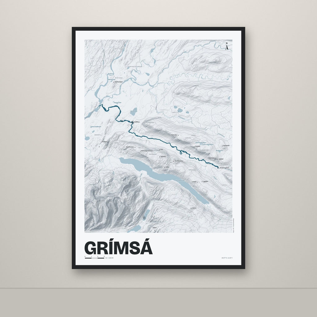 Grímsá – Ljóst, blár