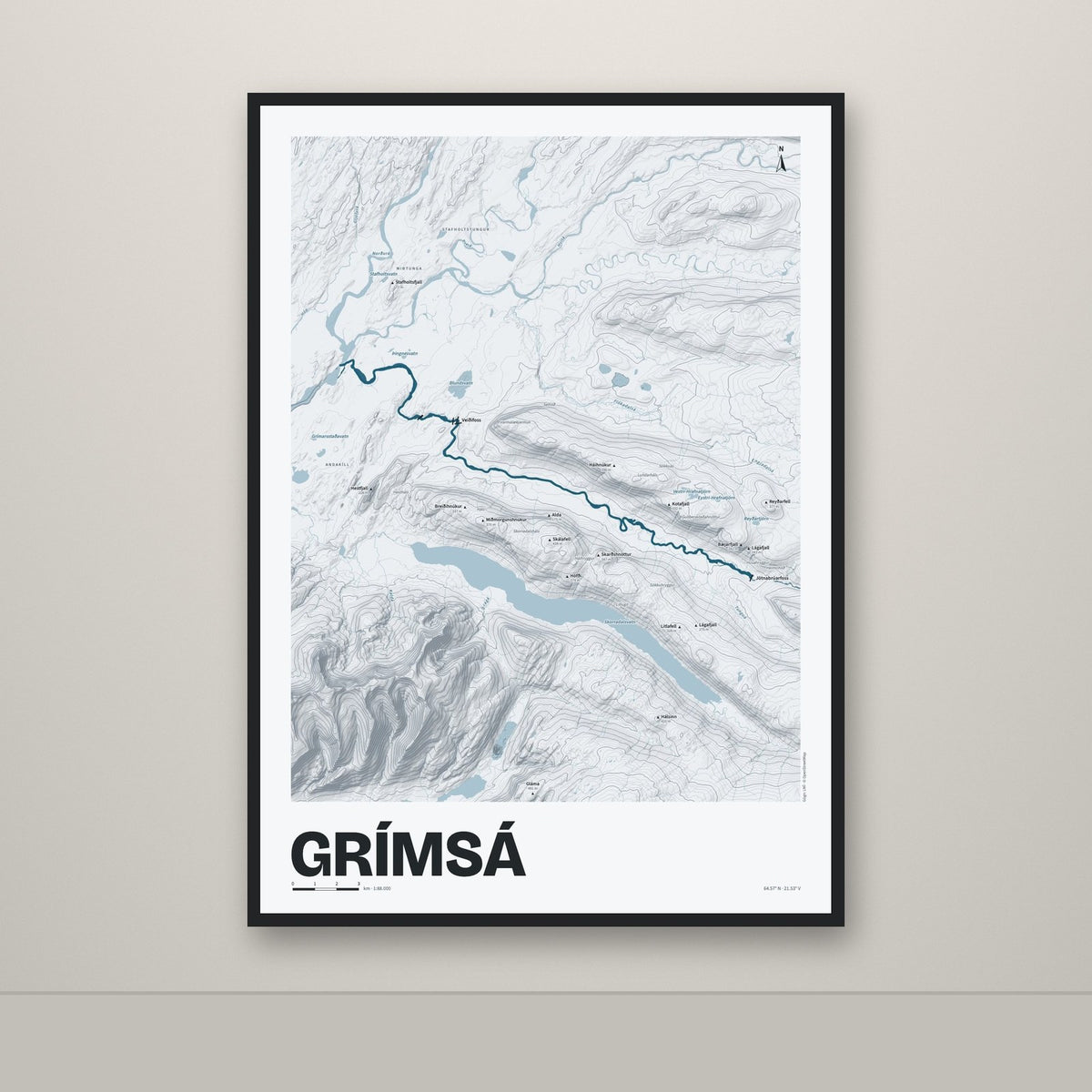 Grímsá – Ljóst, blár