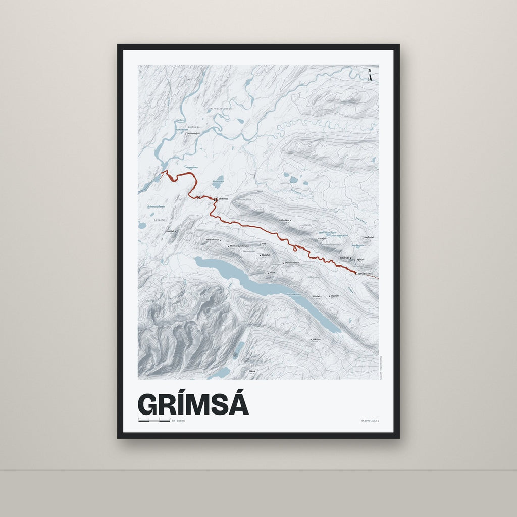 Grímsá – Ljóst, rauður