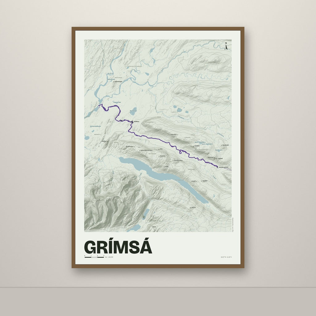 Grímsá – Mosi, lúpínufjólublár