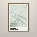 Grímsá – Mosi, lúpínufjólublár