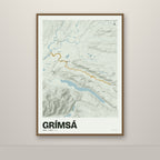 Grímsá – Mosi, okkurgulur