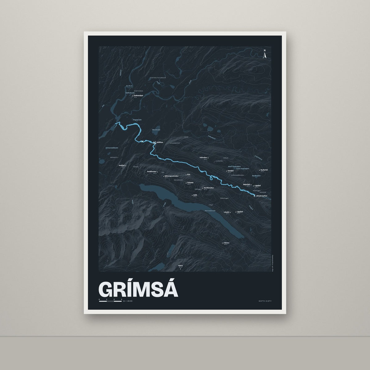 Grímsá – Nótt, blár
