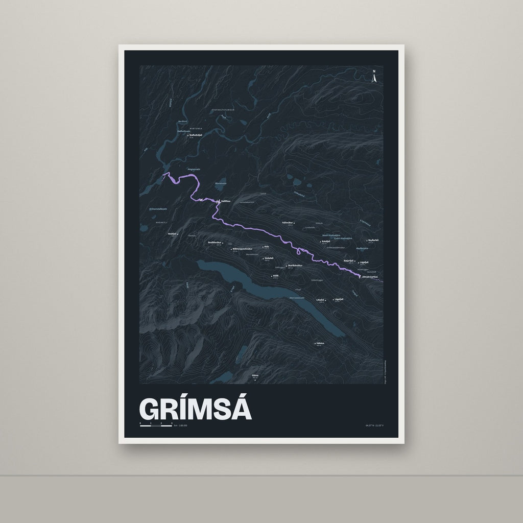 Grímsá – Nótt, lúpínufjólublár
